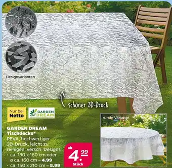 NETTO Garden dream tischdecke Angebot