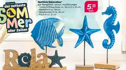 NETTO Holzschriftzug relax oder seestern oder seepferdchen oder fisch Angebot