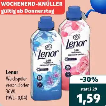 Aktiv Irma Lenor Weichspüler Angebot