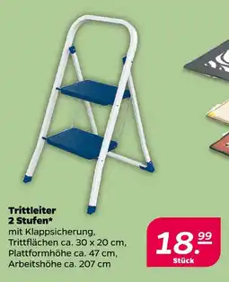 NETTO Trittleiter 2 stufen Angebot