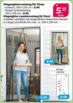NETTO Fliegengittervorhang für türen oder fliegengitter-lamellenvorhang für türen Angebot