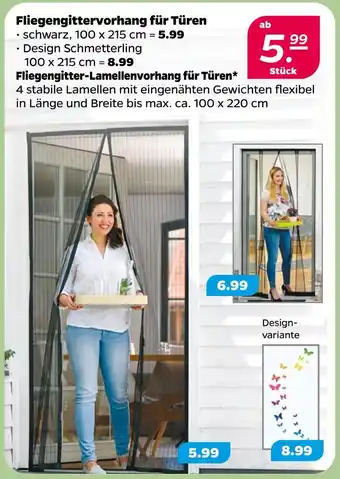 NETTO Fliegengittervorhang für türen oder fliegengitter-lamellenvorhang für türen Angebot