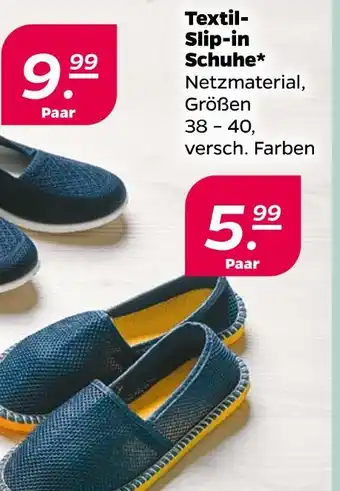 NETTO Textil-slip-in schuhe Angebot