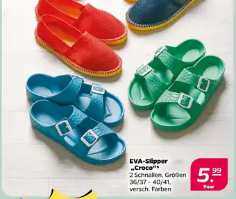 NETTO Eva-slipper „croco“ Angebot