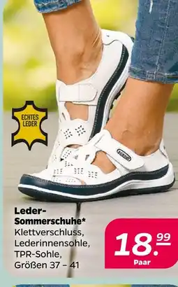 NETTO Leder-sommerschuhe Angebot