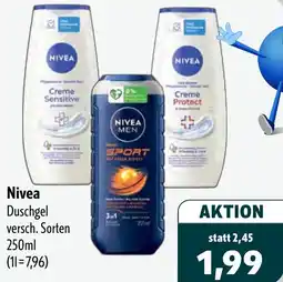 Aktiv Irma Nivea Duschgel Angebot