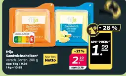NETTO Frija sandwichscheiben Angebot