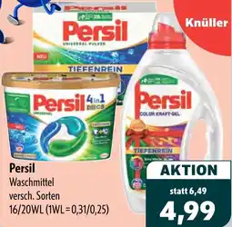 Aktiv Irma Persil Waschmittel Angebot