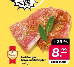 NETTO Radeberger schweinefiletköpfe Angebot