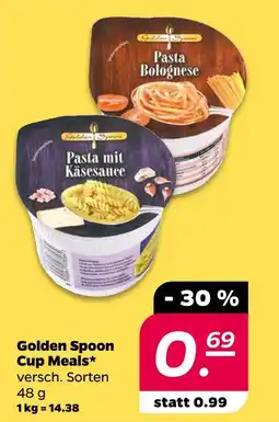 NETTO Golden spoon cup meals Angebot