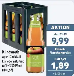 Aktiv Irma Klindworth Apfel-Direktsaft Angebot