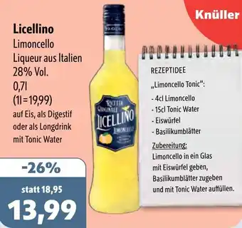 Aktiv Irma Licellino Limoncello Angebot