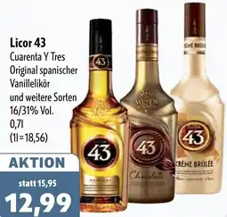 Aktiv Irma Licor 43 Cuarenta Y Tres Angebot
