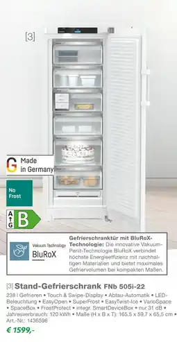 EP Liebherr stand-gefrierschrank fn b 505i-22 Angebot
