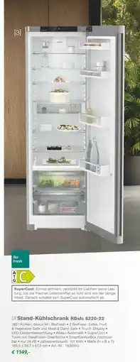 EP Liebherr stand-kühlschrank rbsfc 5220-22 Angebot