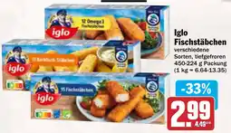 AEZ Iglo Fischstäbchen Angebot