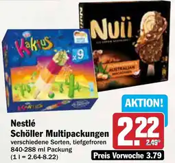 AEZ Nestlé Schöller Multipackungen Angebot