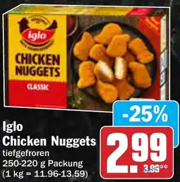 AEZ Iglo Chicken Nuggets Angebot