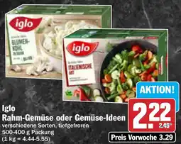 AEZ Iglo Rahm-Gemüse oder Gemüse-Ideen Angebot
