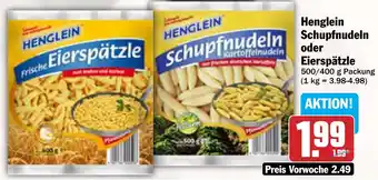 AEZ Henglein Schupfnudeln oder Eierspätzle Angebot