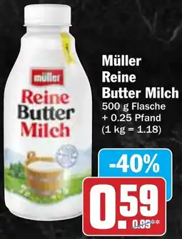 AEZ Müller Reine Butter Milch Angebot