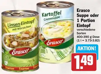 AEZ Erasco Suppe oder 1 Portion Eintopf Angebot