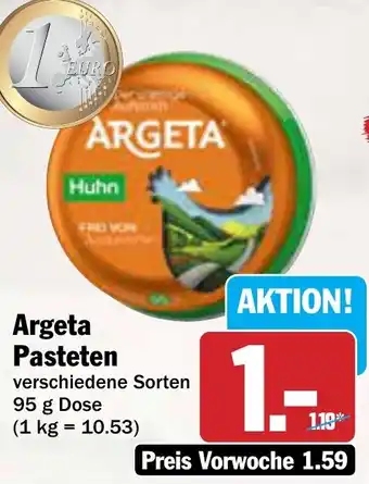 AEZ Argeta Pasteten Angebot