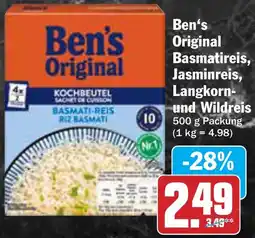 AEZ Ben's Original Basmatireis, Jasminreis, Langkorn- und Wildreis Angebot