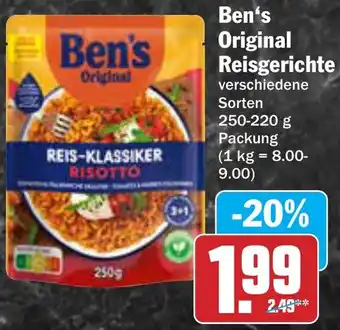 AEZ Ben's Original Reisgerichte Angebot