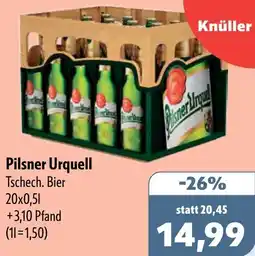Aktiv Irma Pilsner Urquell Angebot