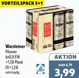 Aktiv Irma Warsteiner Pilsener Angebot