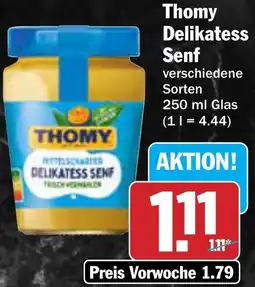 AEZ Thomy Delikatess Senf Angebot