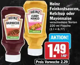AEZ Heinz Feinkostsaucen, Ketchup oder Mayonnaise Angebot