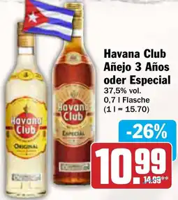 AEZ Havana Club Añejo 3 Años oder Especial Angebot