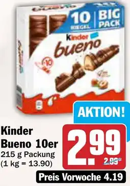 AEZ Kinder Bueno 10er Angebot