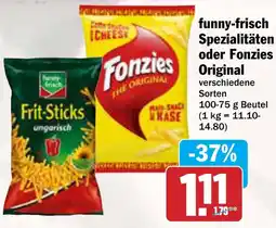 AEZ funny-frisch Spezialitäten oder Fonzies Original Angebot