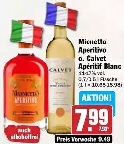 AEZ Mionetto Aperitivo o. Calvet Apéritif Blanc Angebot
