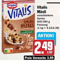 AEZ Vitalis Müsli Angebot