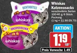 AEZ Whiskas Katzensnacks Angebot