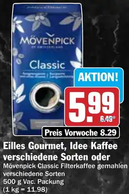 AEZ Eilles Gourmet, Idee Kaffee Angebot