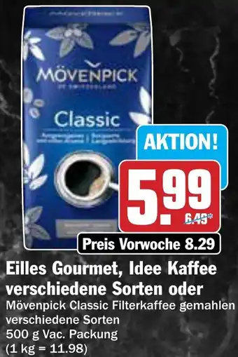 AEZ Eilles Gourmet, Idee Kaffee Angebot