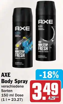 AEZ AXE Body Spray Angebot