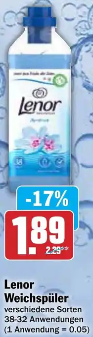 AEZ Lenor Weichspüler Angebot