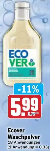 AEZ Ecover Waschpulver Angebot