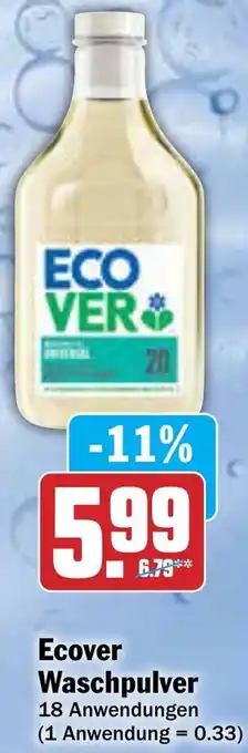 AEZ Ecover Waschpulver Angebot