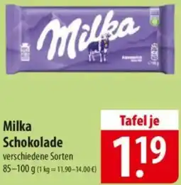 Famila Nord Ost Milka Schokolade Angebot