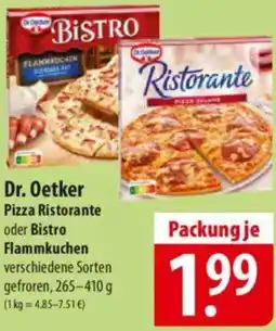 Famila Nord Ost Dr. Oetker Pizza Ristorante oder Bistro Flammkuchen Angebot
