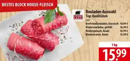 Famila Nord Ost BLOCK HOUSE Rouladen-Auswahl Top-Qualitäten Angebot