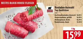 Famila Nord Ost BLOCK HOUSE Rouladen-Auswahl Top-Qualitäten Angebot