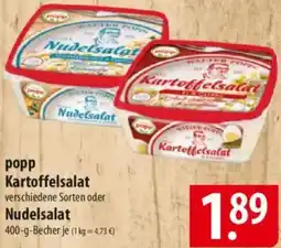 Famila Nord Ost popp Kartoffelsalat oder Nudelsalat Angebot